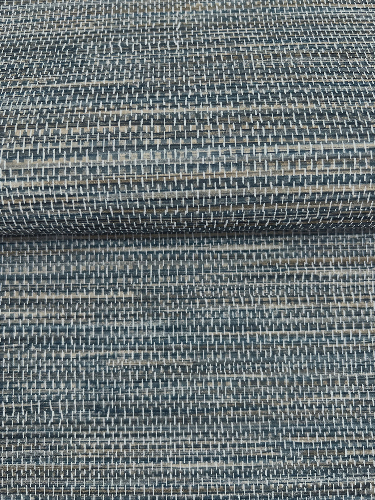 Winn Sapphire by Warner Faux Grasscloth Wallpaper – Brewster Home Fashions 4174-4610