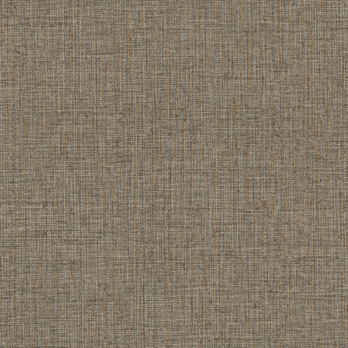 Clarkson Bronze Woven Wallpaper sample swatch and room scene
