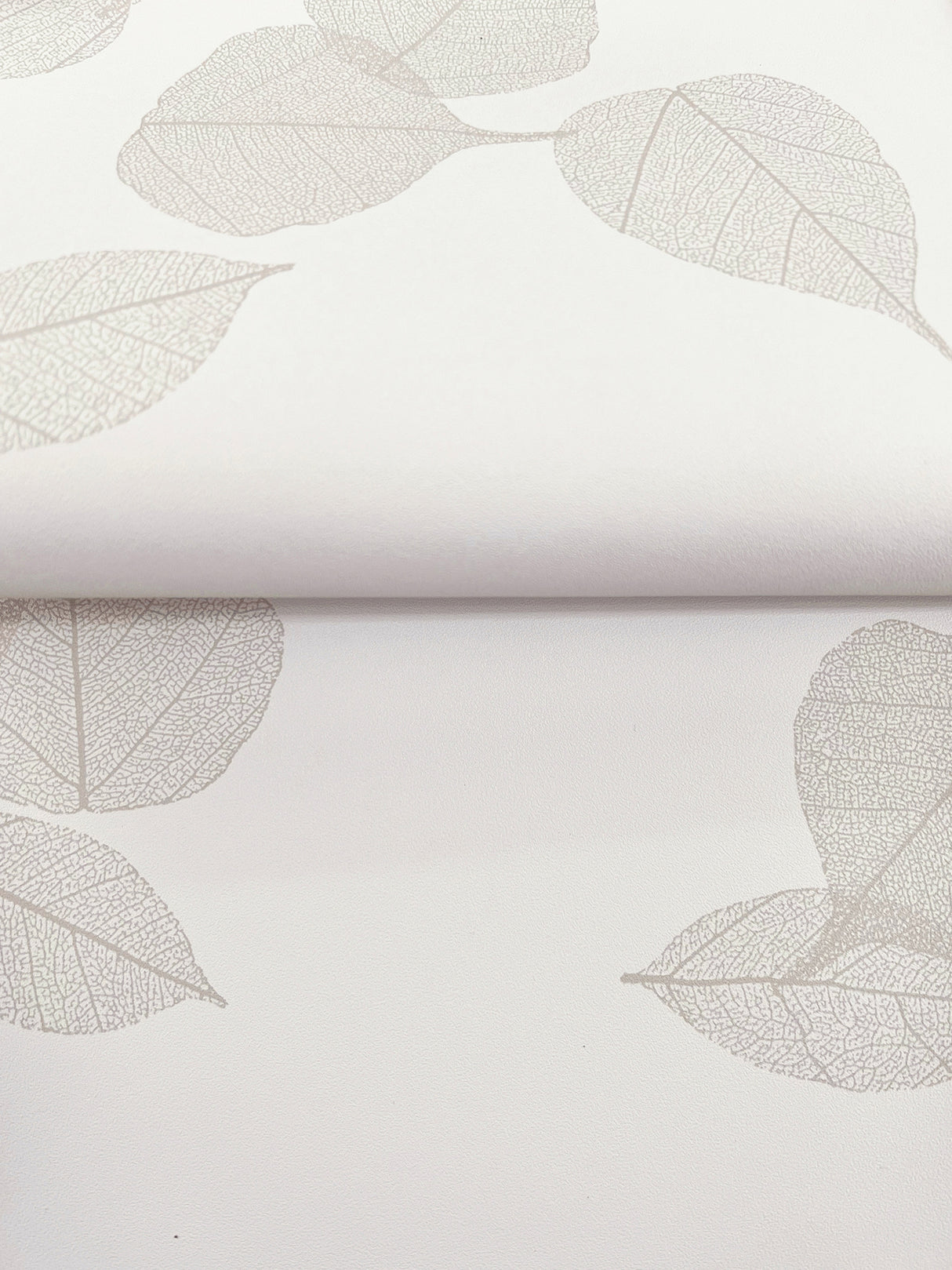 Myles White Leaves by Warner Botanical Wallpaper – Brewster 4174-4647
