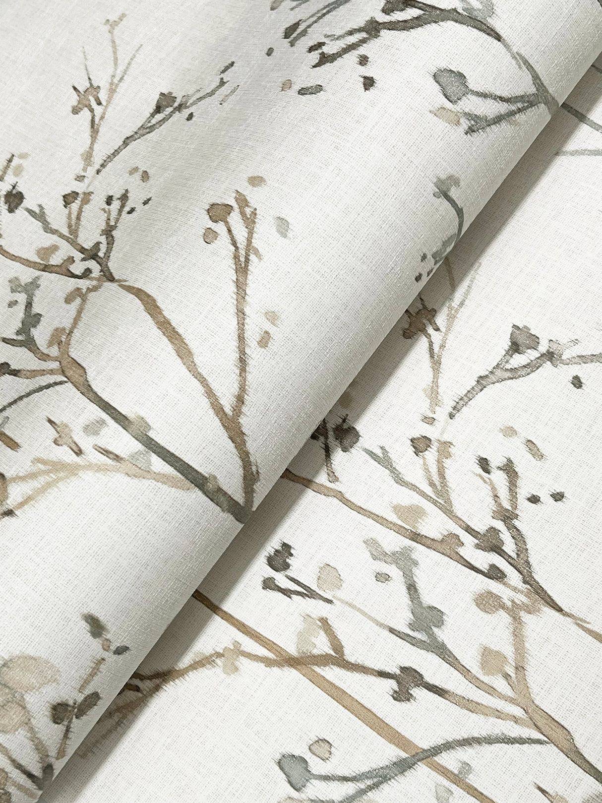 Silverling Neutral by A-Street Prints Budding Branches Wallpaper – A-Street Prints 4177-27720