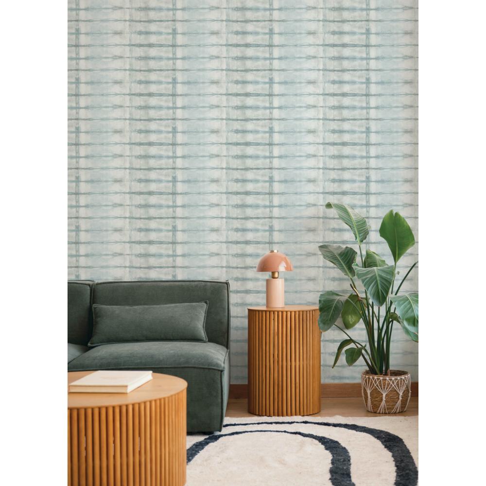 Modulus Denim by Scott Living Geometric Stripe Wallpaper – A-Street Prints 4177-27727