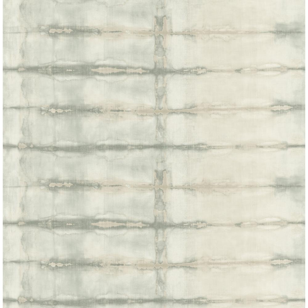 Modulus Seafoam Geometric Stripe Wallpaper roll by A-Street Prints