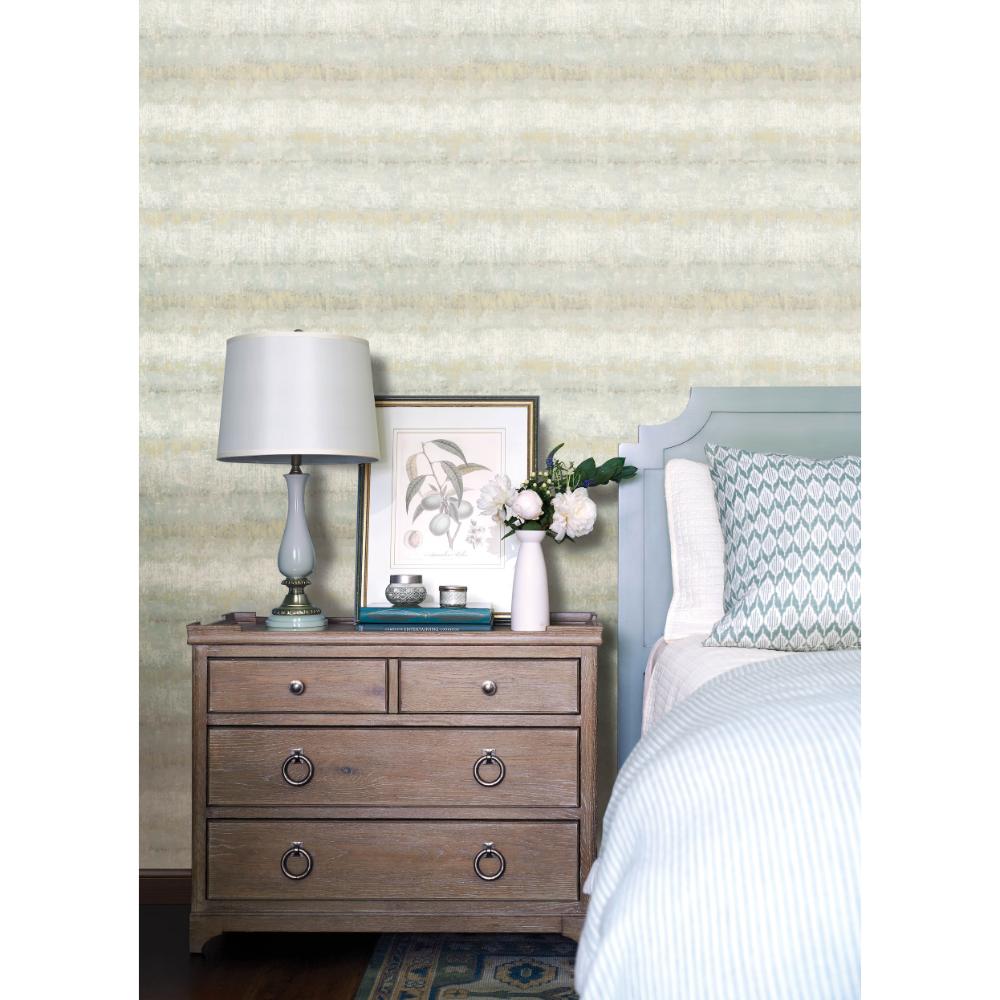 Morningtide Seafoam by A-Street Prints Textured Stripe Wallpaper – A-Street Prints 4177-27732