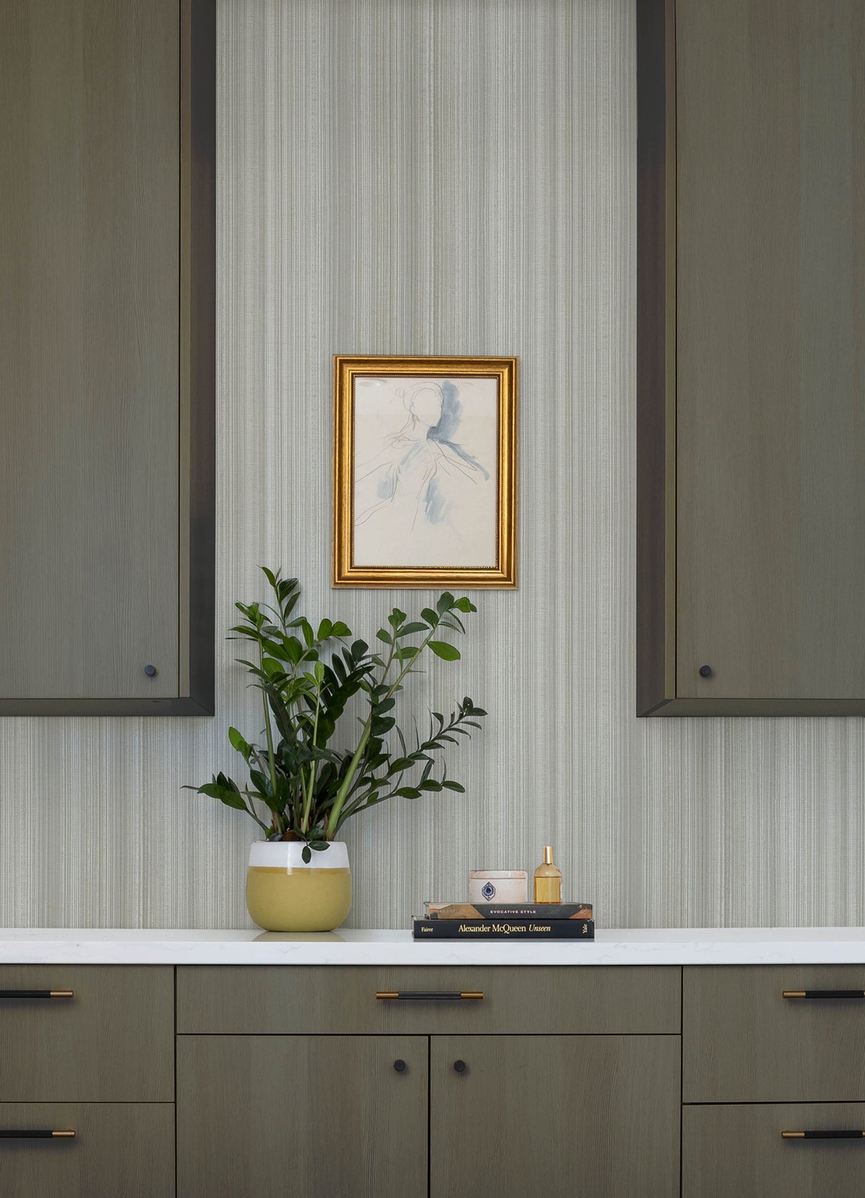 Elan Grey by A-Street Prints Ombre Stripe Wallpaper- A-Street Prints 4177-27747