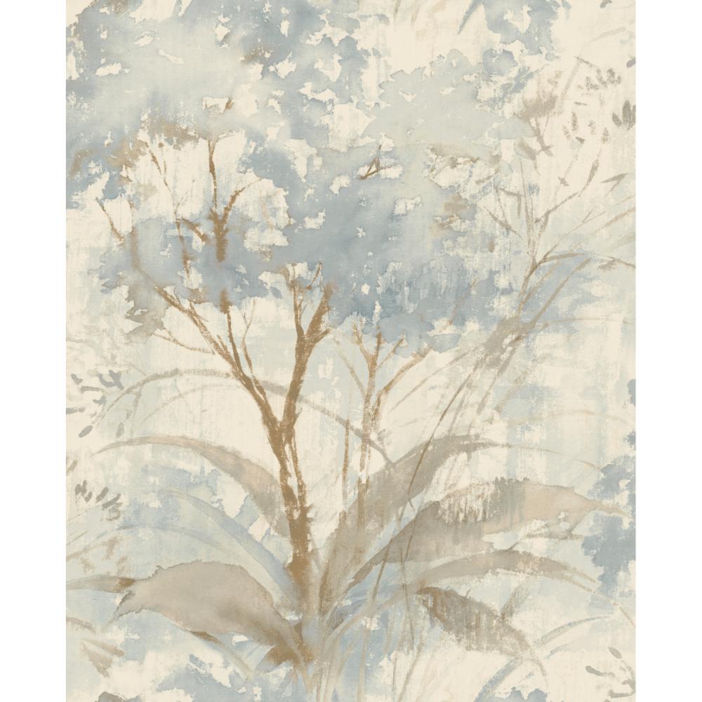 Mistwood Blue Forest Wallpaper by A-Street Prints, 20.5 in x 33 ft roll