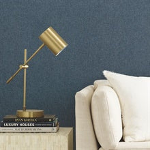 Herringbone Tweed Denim by Warner Woven Wallpaper – Brewster Home Fashions 4178-4426