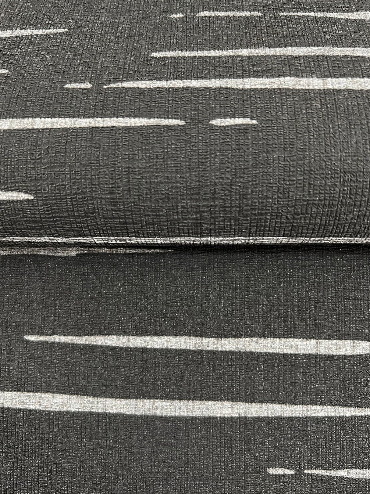 Longitude Charcoal by Warner Striated Wallpaper- Brewster Home Fashions 4178-4459