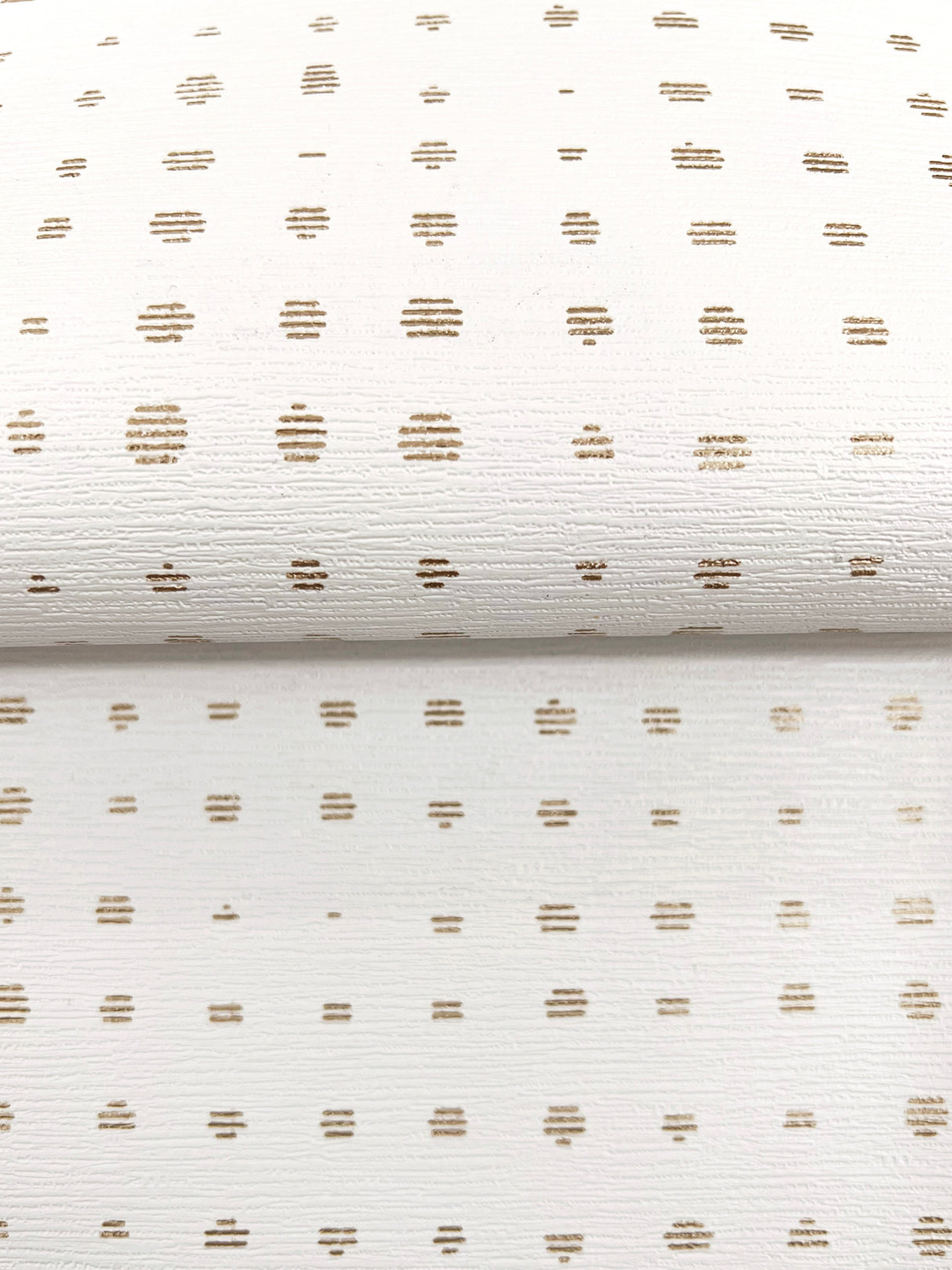 Brielle Ivory by Warner Polka Dot Wallpaper- Brewster Home Fashions 4181-4700