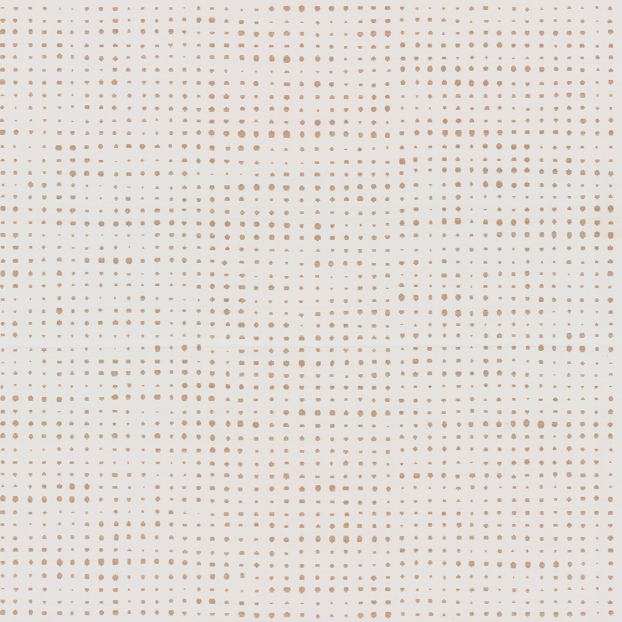 Brielle Brass Polka Dot Wallpaper by Warner – textured ivory ground with metallic brass dot pattern