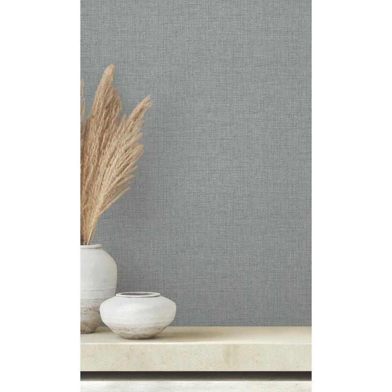 Clarkson Denim Woven Wallpaper by Warner Textured Vinyl Wallpaper – Brewster Home Fashions 4183-4816