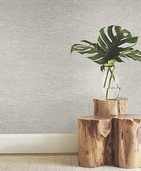 Mae Grey by Warner Faux Grasscloth Wallpaper – Brewster Home Fashions 4183-4830