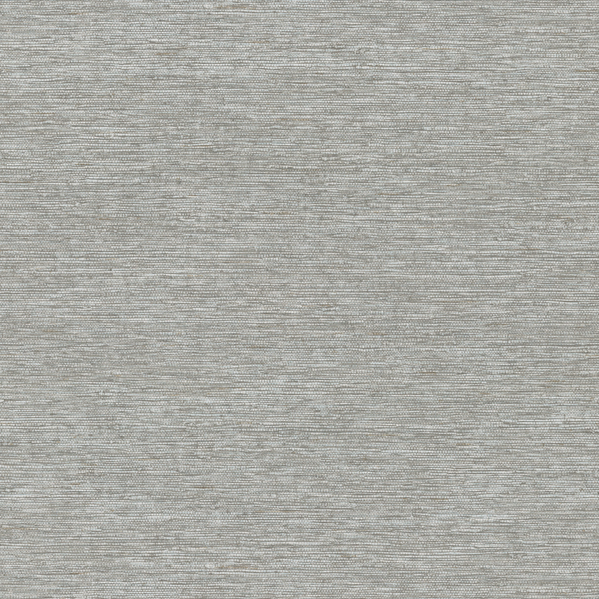 Mae Slate Faux Grasscloth Wallpaper sample in grey, 54 in wide commercial vinyl