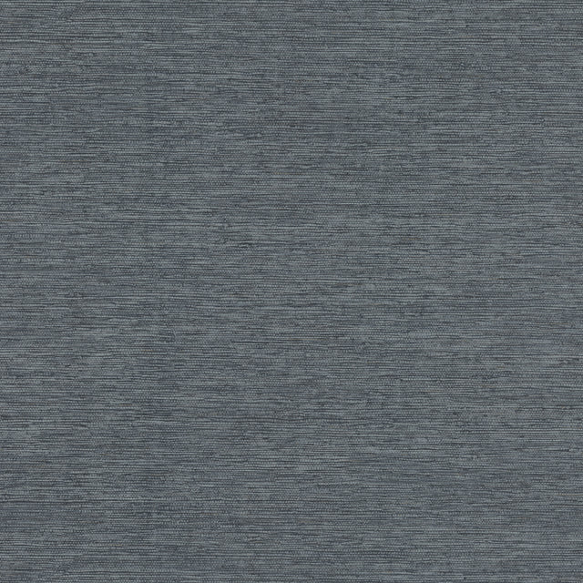 Mae Dark Blue Faux Grasscloth Wallpaper, pattern 4183-4832 by Warner