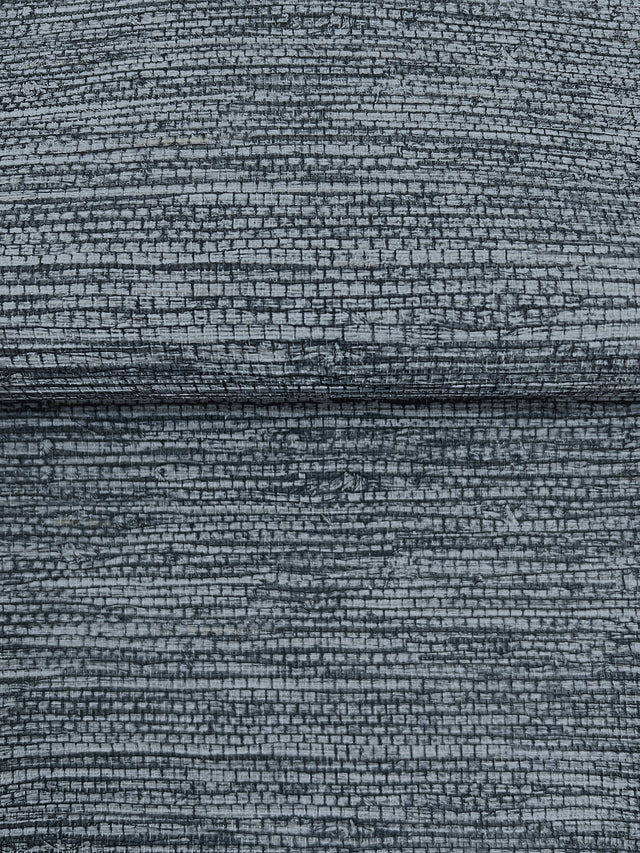 Mae Dark Blue by Warner Faux Grasscloth Vinyl Commercial Wallpaper, 54 in x 90 ft – Brewster 4183-4832