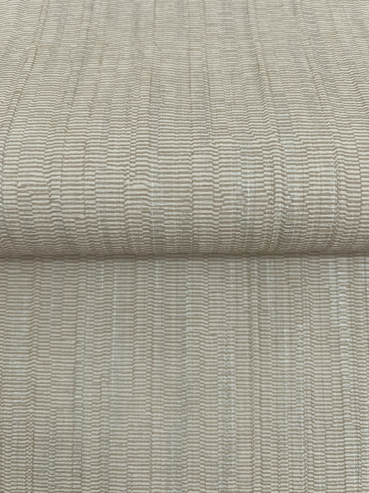 Orson Khaki by Warner Ribbed Fabric Backed Vinyl Wallpaper – Brewster Home Fashions 4184-4930
