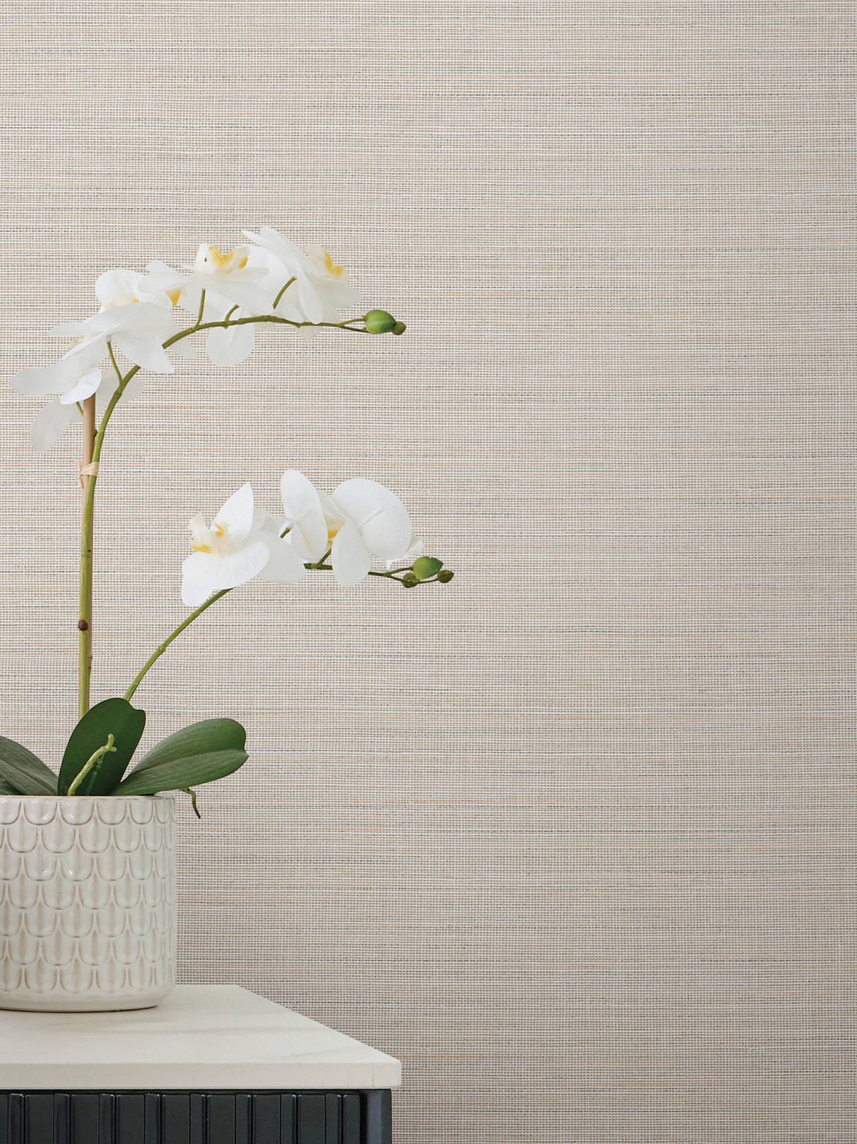 Malik Taupe by Warner Netting Wallpaper – Brewster Home Fashions 4184-4943