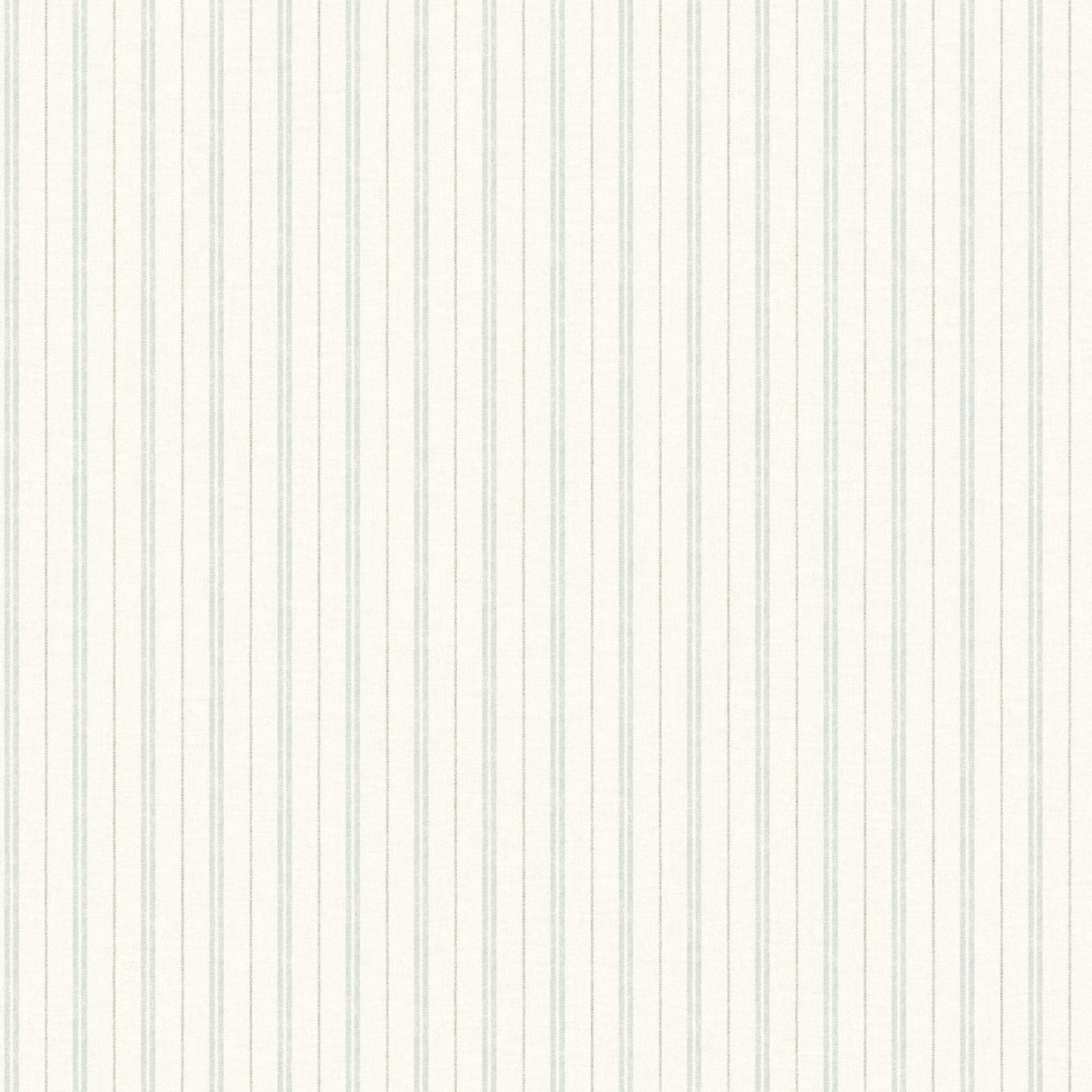 Harville Aqua Double Stripe Wallpaper by Chesapeake - 4192-83425