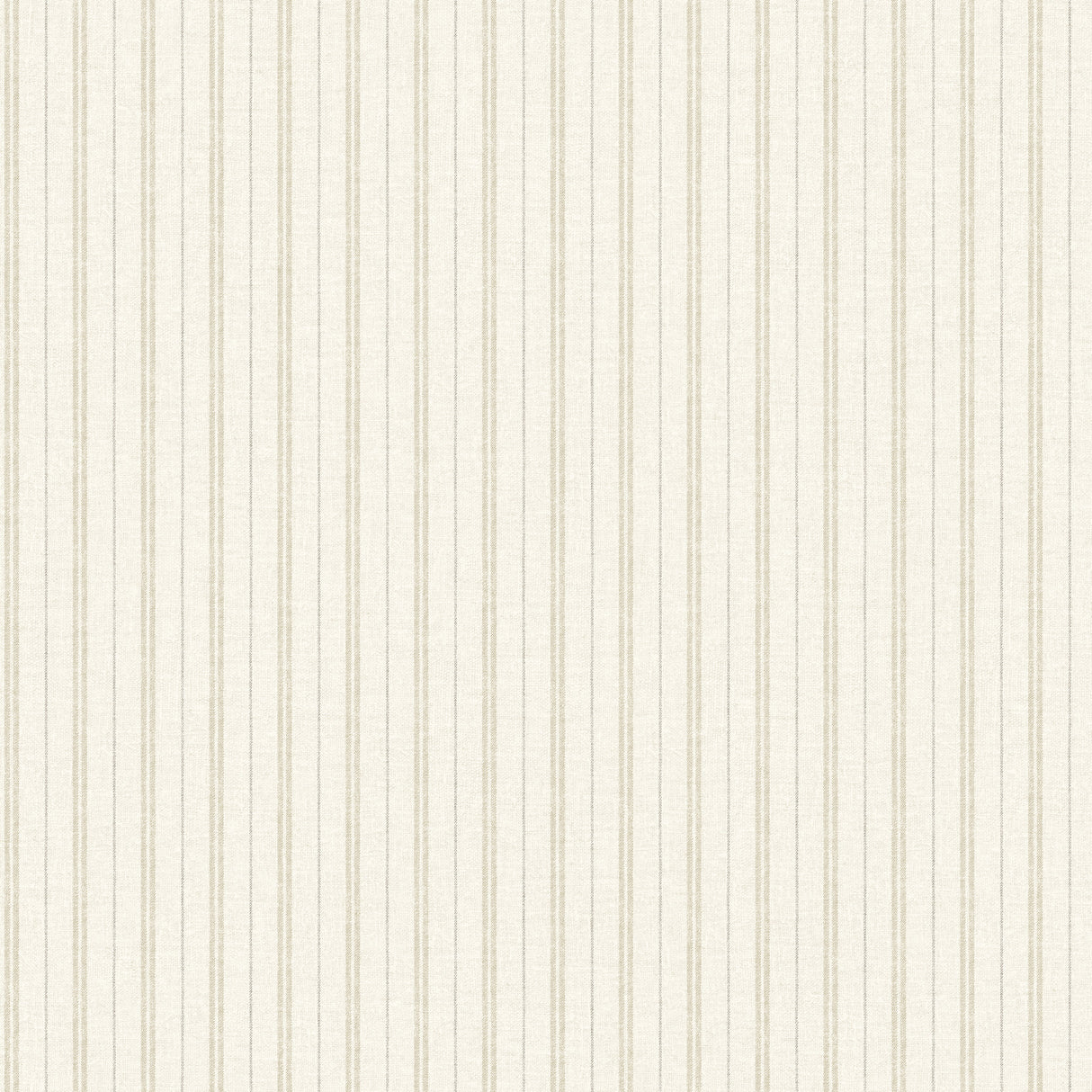 Harville Beige Double Stripe Wallpaper by Chesapeake - 4192-83427