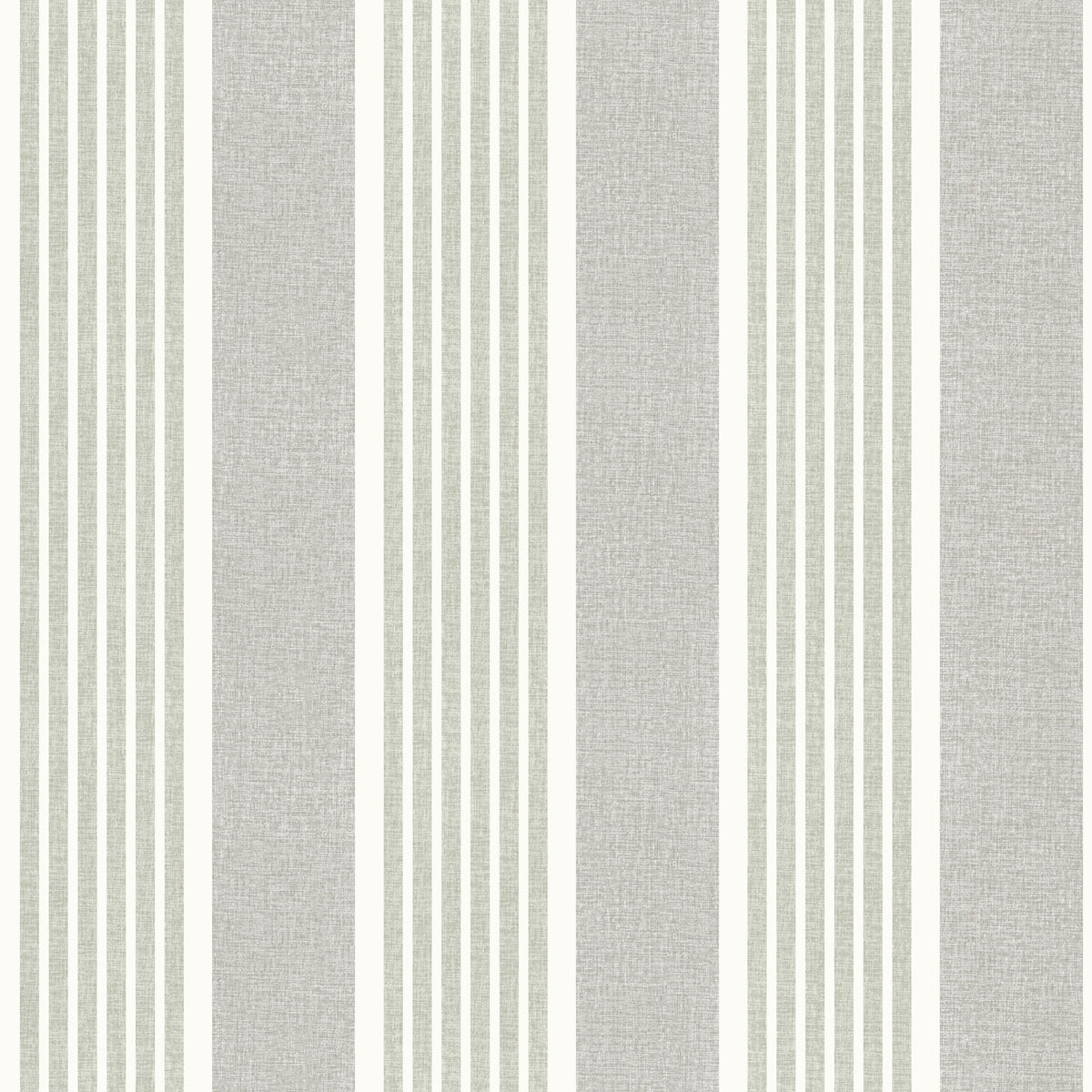Bingley Green Embellished Stripe Wallpaper by Chesapeake - 4192-83432