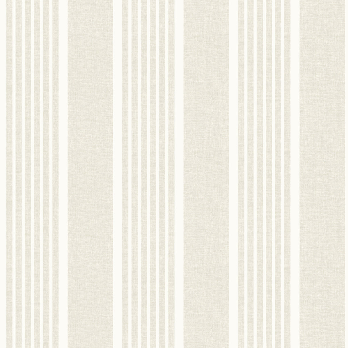 Bingley Beige Embellished Stripe Wallpaper by Chesapeake - 4192-83433