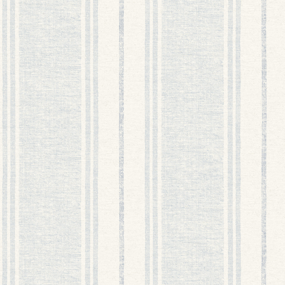 Maddox Sky Blue Flannel Stripe Wallpaper by Chesapeake - 4192-83439