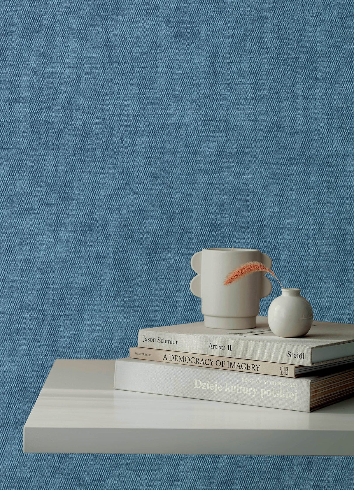 Nuovo Denim by A-Street Prints Faux Linen Wallpaper – A-Street Prints 4193-7434