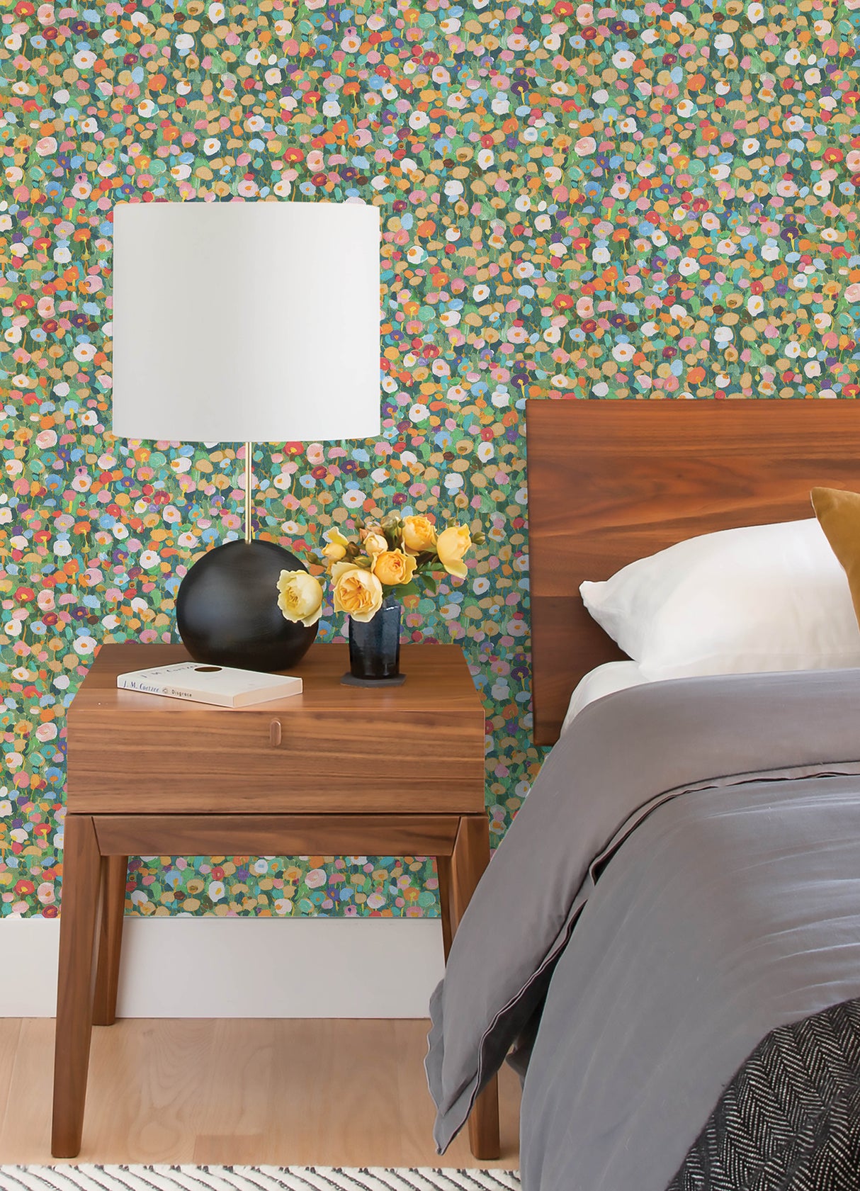 Prato Green by A-Street Prints Petite Floral Wallpaper – A-Street Prints 4193-7441