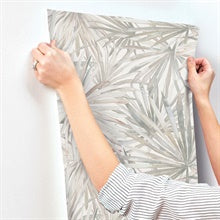 Corifa Cream by A-Street Prints Palm Leaf Wallpaper – A-Street Prints 4193-7450