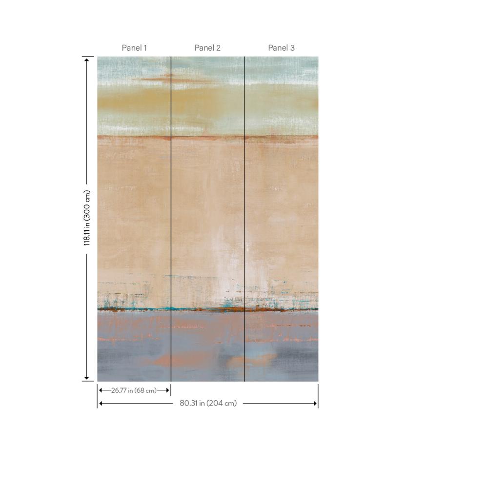 Brezza Neutral by A-Street Prints Abstract Wall Mural – A-Street Prints 4193-7481M