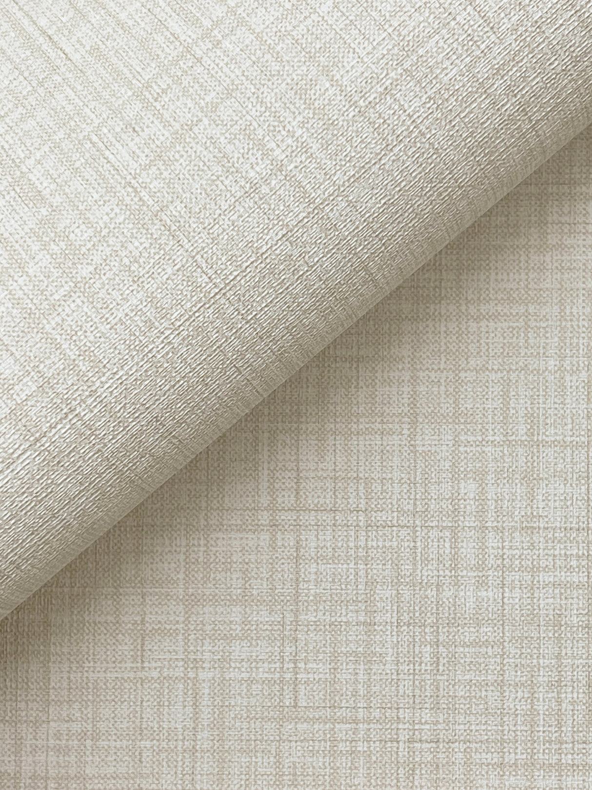Beau Beige by Warner Faux Fabric Wallpaper – Brewster Home Fashions 4195-5303