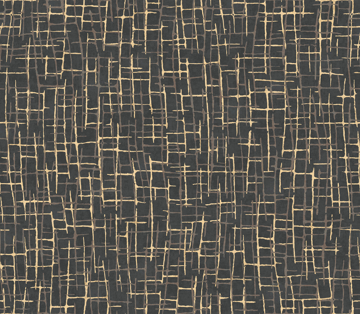 Rian Black Linear Abstract Wallpaper – 4195-5360