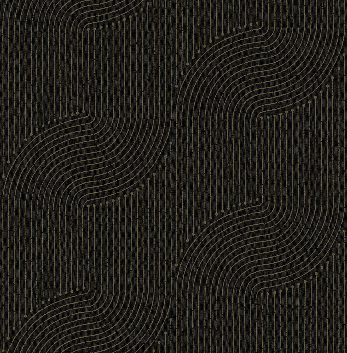Braddock Black Rhythmic Flow Wallpaper by A-Street Prints - 4198-27808