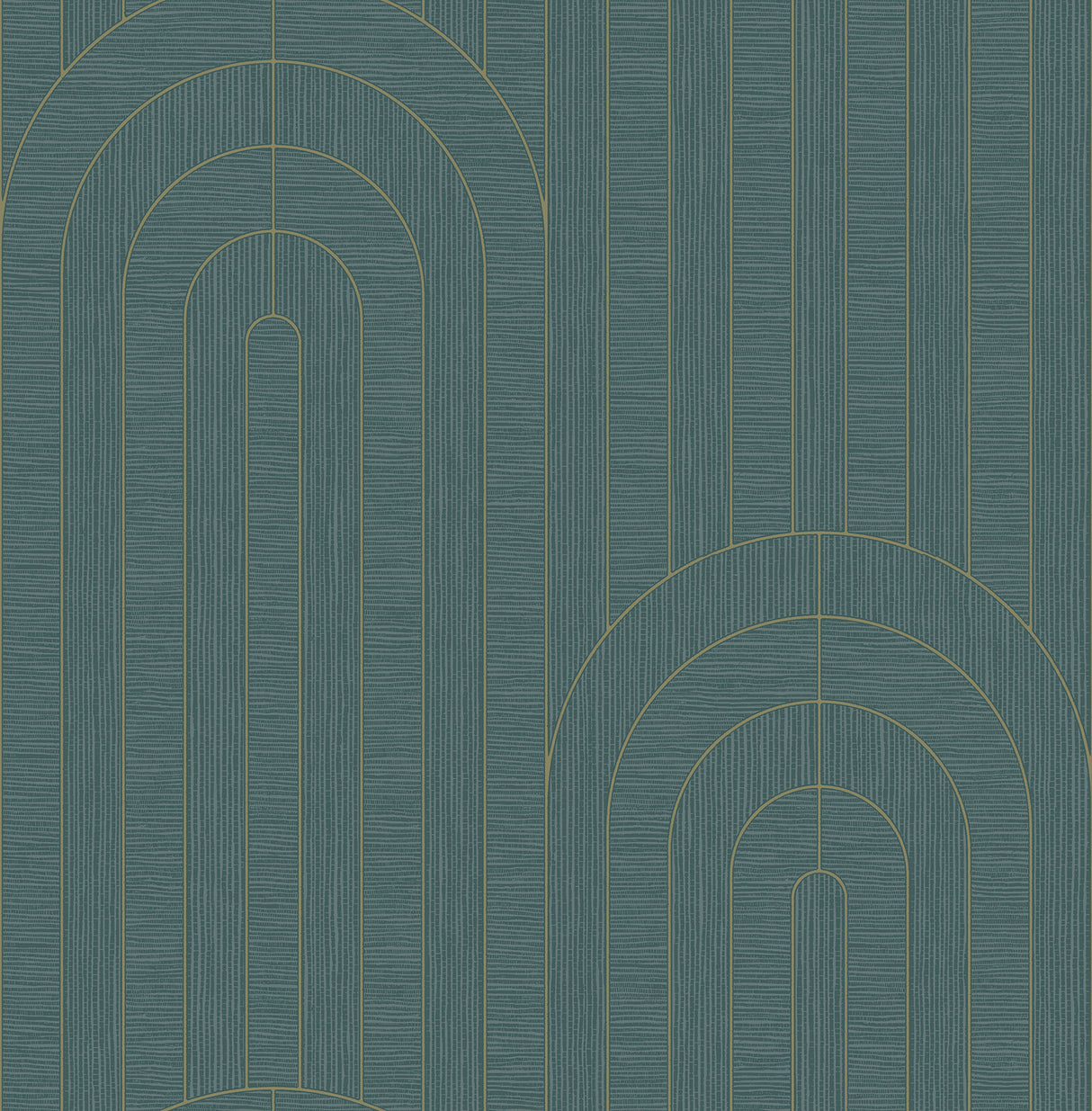 Declan Turquoise Textured Arches Wallpaper by A-Street Prints - 4198-27828