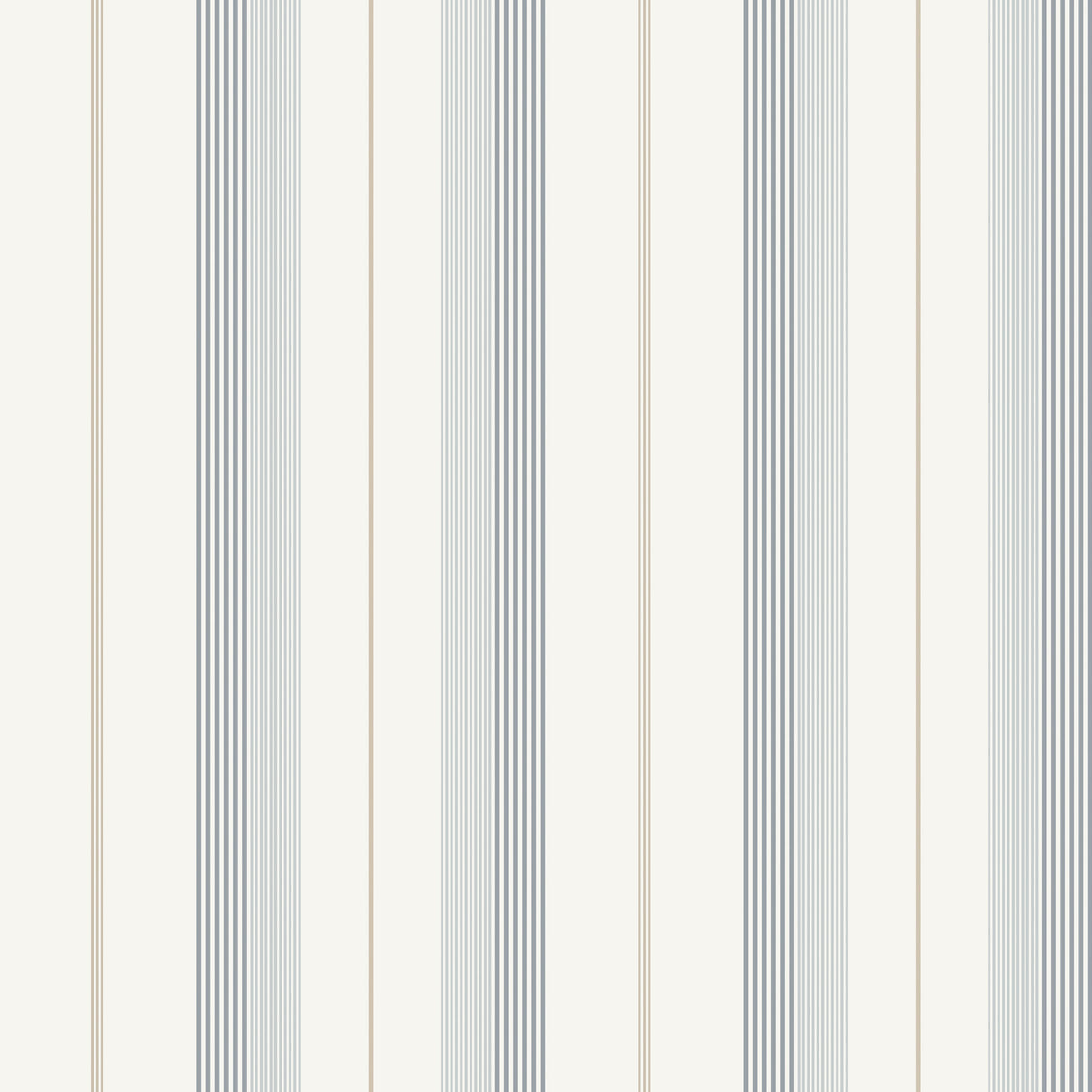 Herrgård Light Blue Stripe Wallpaper by A-Street Prints - 4201-20119