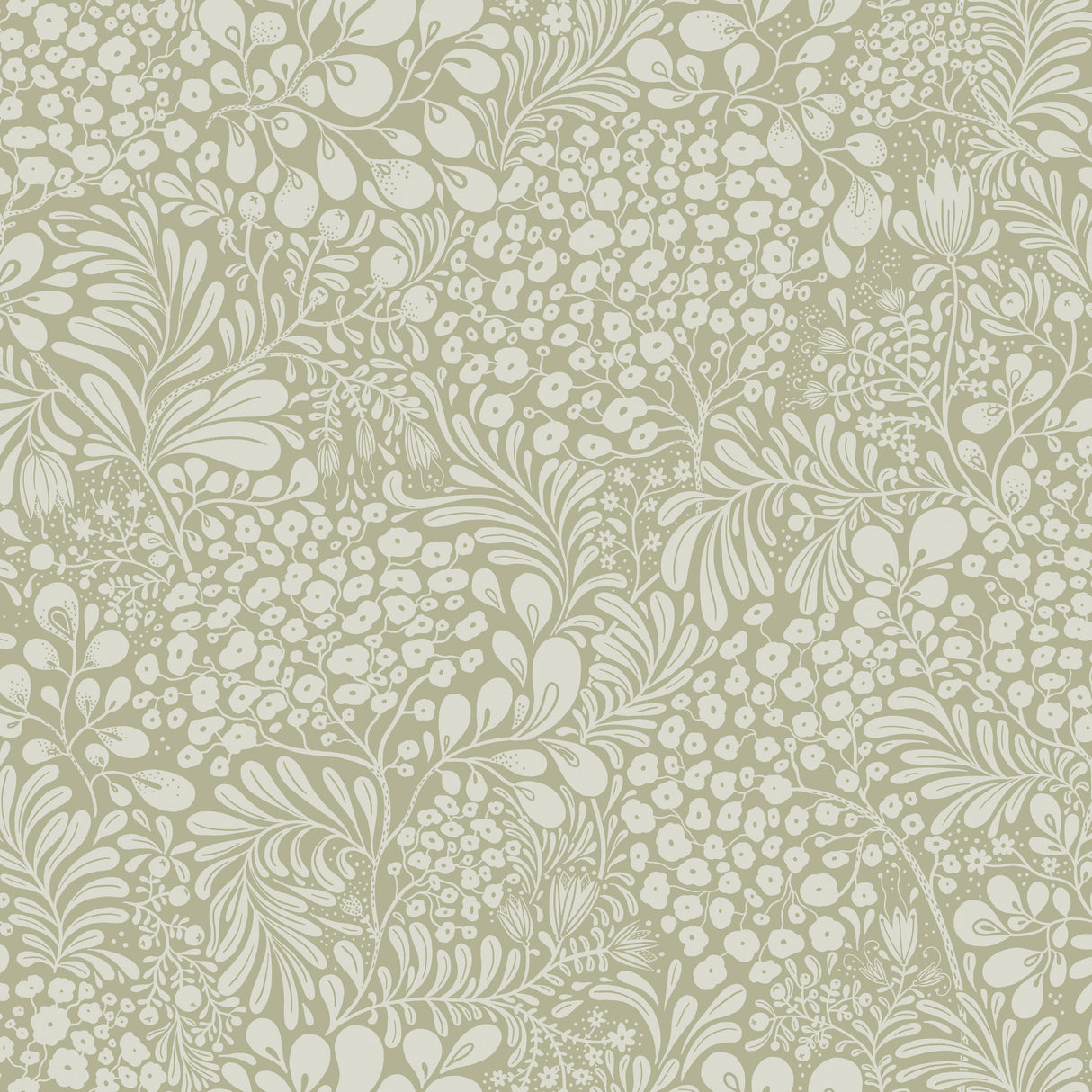 Siv Sage Botanical Wallpaper by A-Street Prints