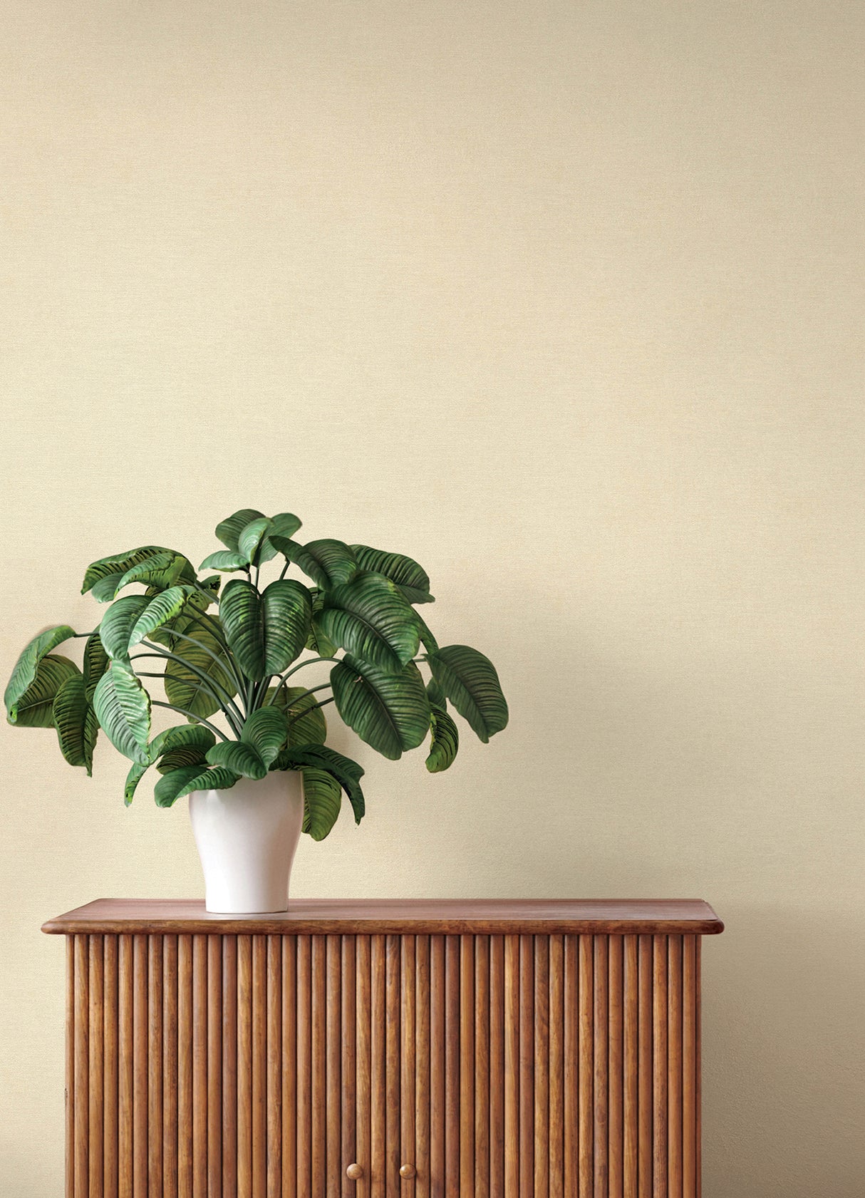 Cullen Khaki Faux Linen Textured Solid Transitional Unpasted Vinyl Non-Woven Sidewall Wallpaper by A-Street Prints - A-Street Prints 4202-408256