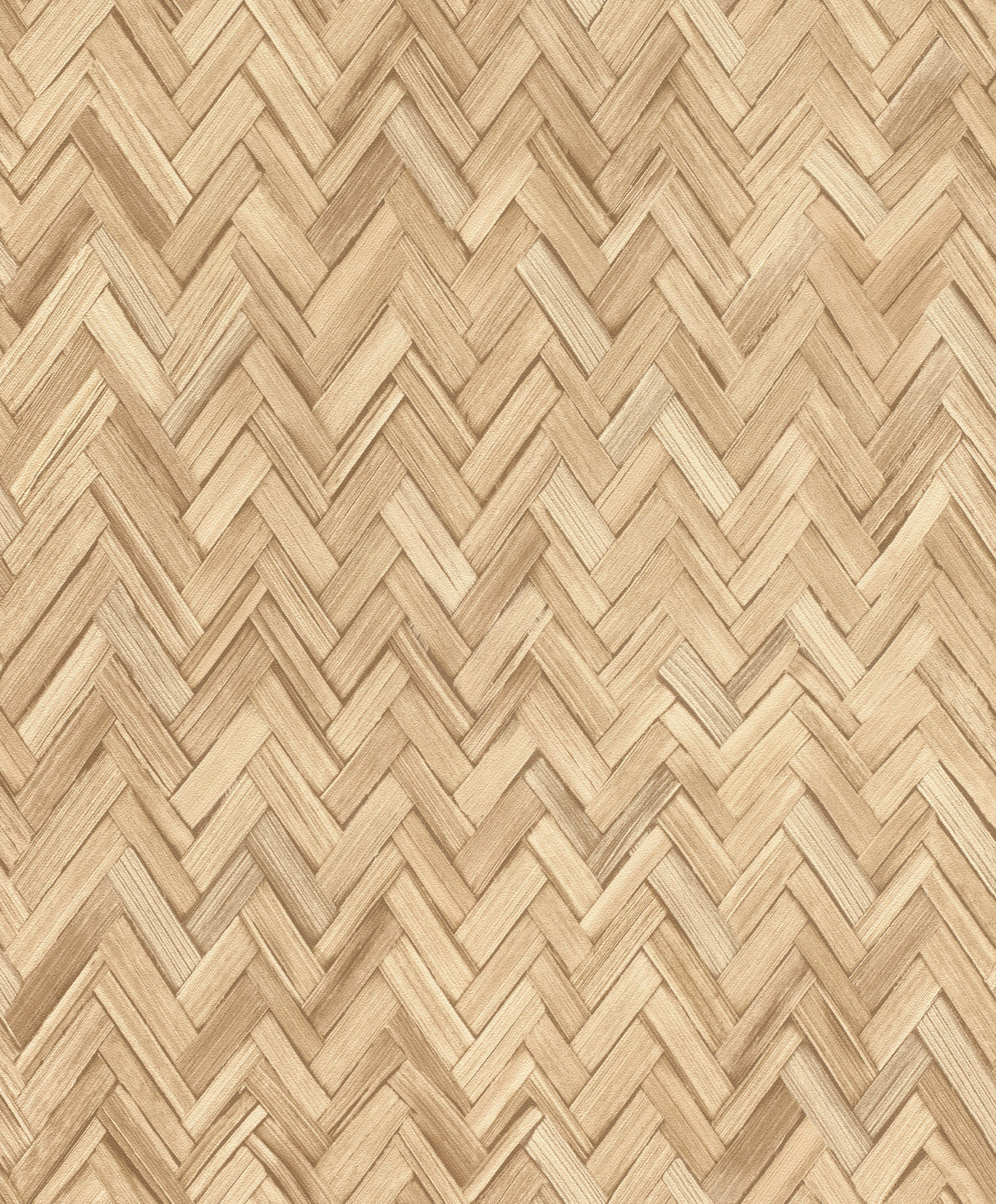 Ellery Wheat Herringbone Wallpaper by A-Street Prints - 4202-410334