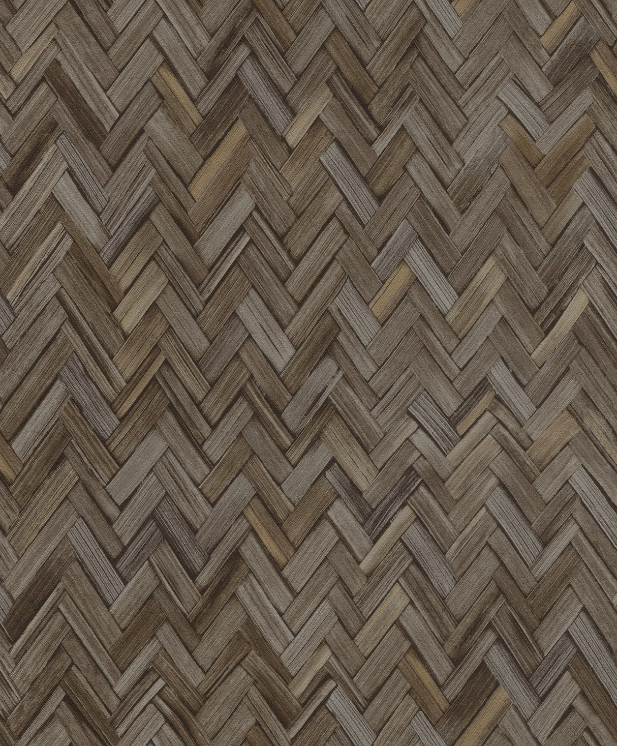 Ellery Charcoal Herringbone Wallpaper by A-Street Prints - 4202-410358