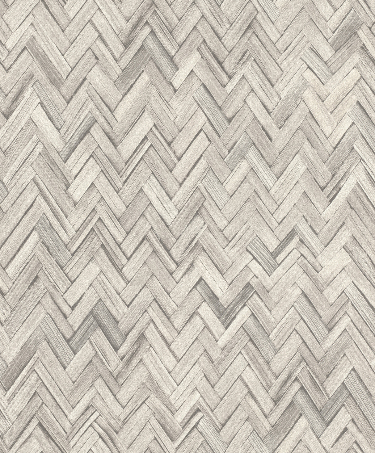 Ellery Light Grey Herringbone Wallpaper by A-Street Prints - 4202-410365