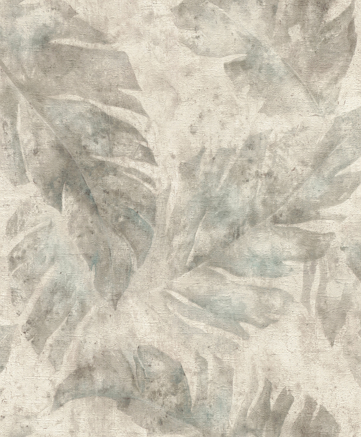 Sanne Grey Palm Watercolor Tropical Leaf Wallpaper by A-Street Prints - 4202-416138