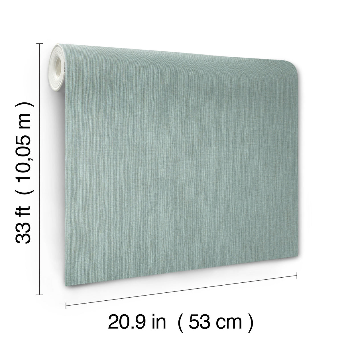 Naim Aqua Solid Texture Wallpaper by A-Street Prints Unpasted Strippable Vinyl on Non Woven Backing Springhill Collection - 4202-484595
