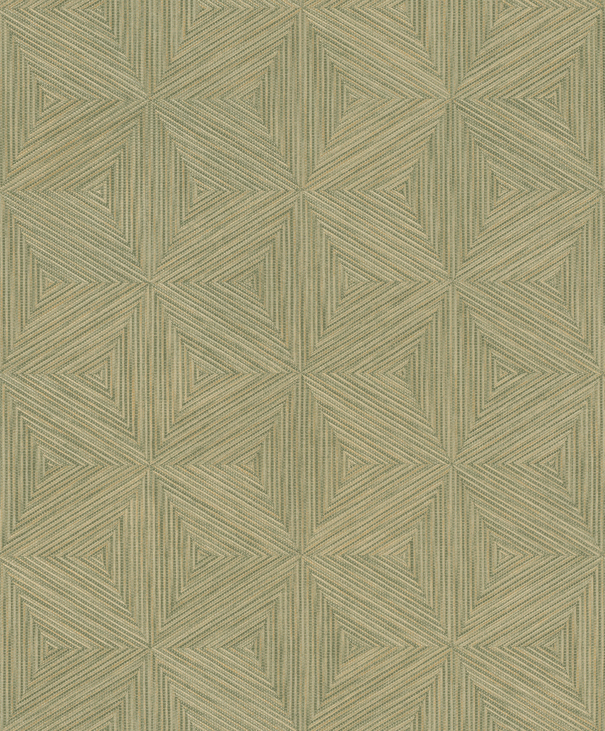 Anara Green Geo Faux Grasscloth Wallpaper by A-Street Prints - 4202-571288