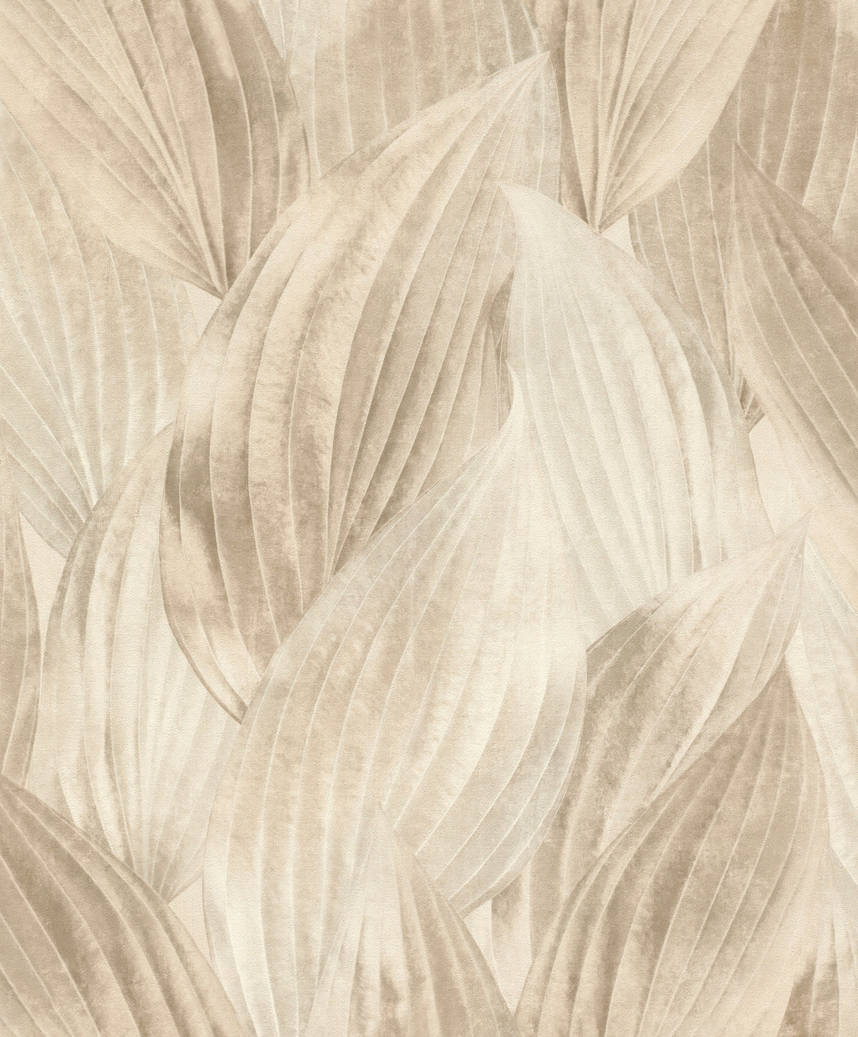 Melora Beige Leaf Wallpaper by A-Street Prints - 4202-571554
