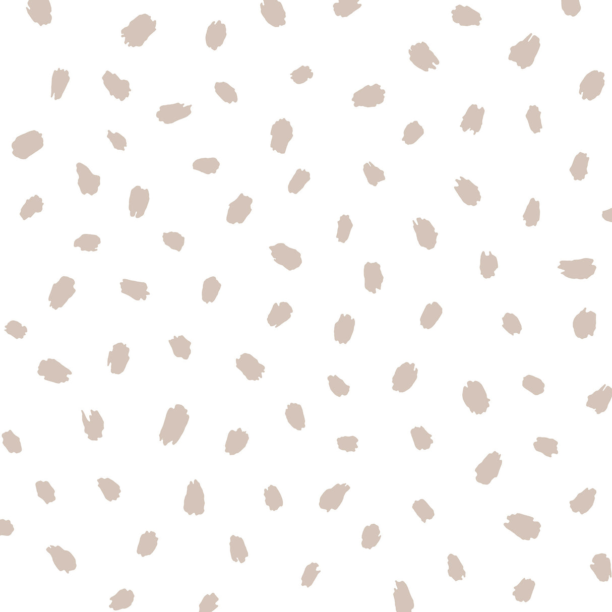 Animal Spots Taupe Polka Dot Wallpaper by Advantage, 20.5 in x 33 ft roll
