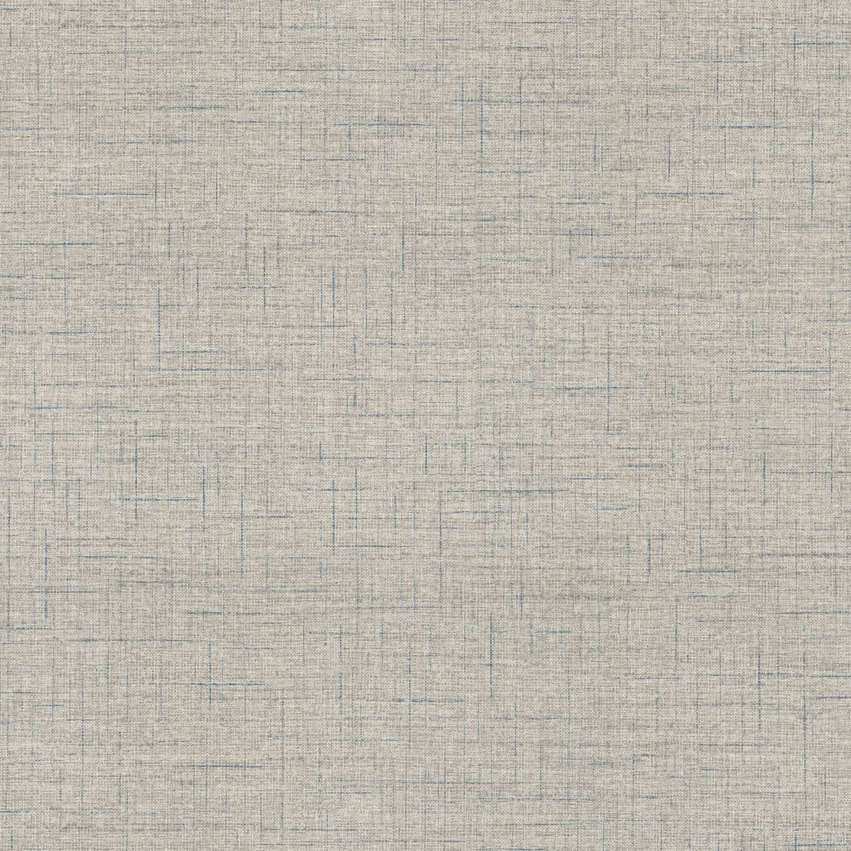 Leon Olive Faux Fabric Wallpaper roll showing woven linen texture in olive with teal veining.