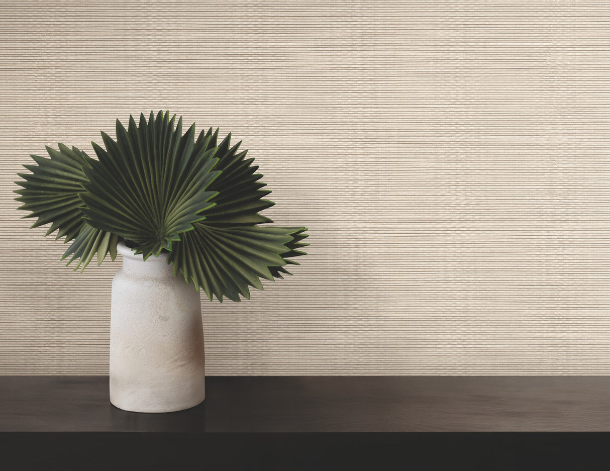 Lorn Light Brown by Warner Faux Grasscloth Wallpaper – Brewster 4207-5431