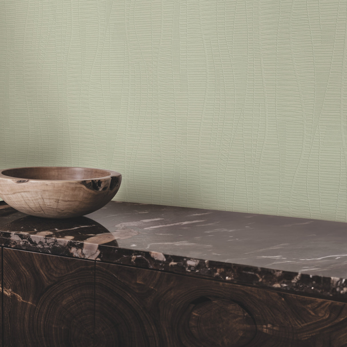 Amir Light Green by Warner Embossed Wallpaper – Brewster Home Fashions 4207-5445