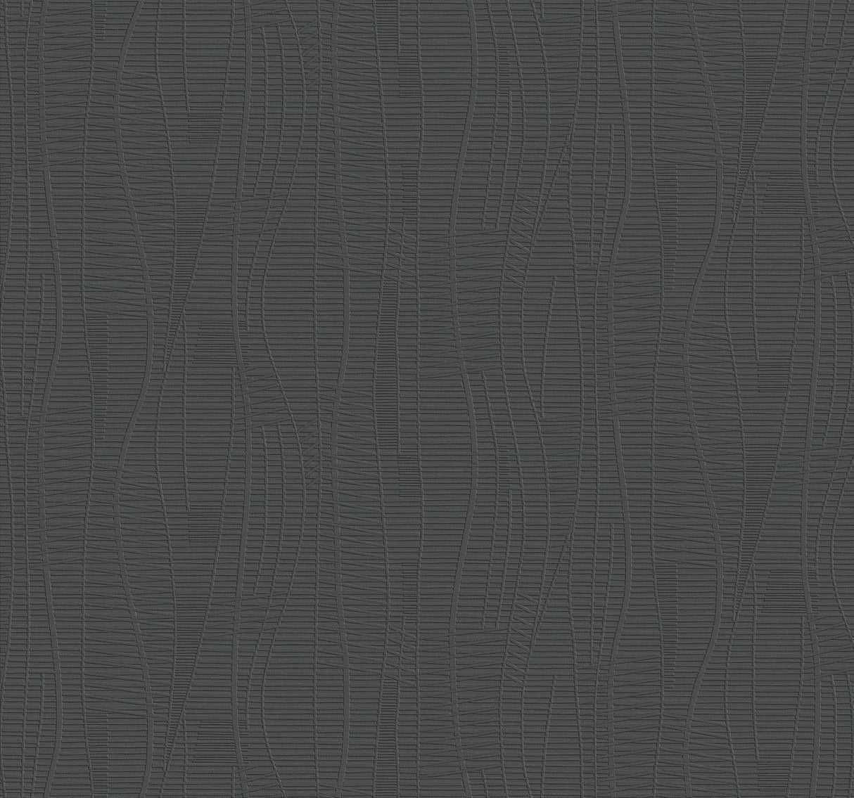 Warner Amir Black Embossed Wallpaper