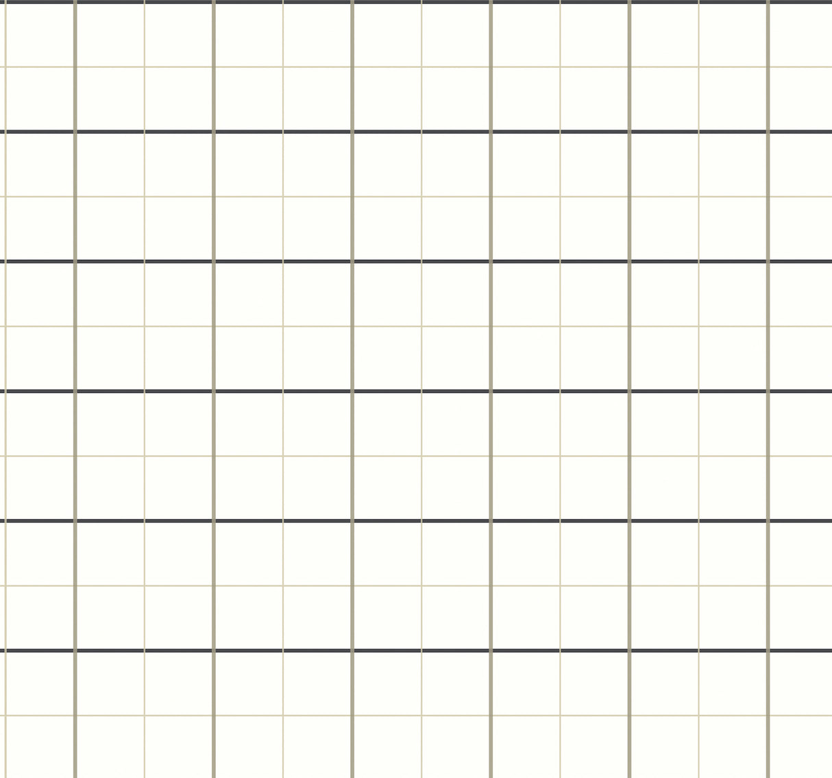 Tattersall White Plaid Wallpaper by Ronald Redding - 4211-83519
