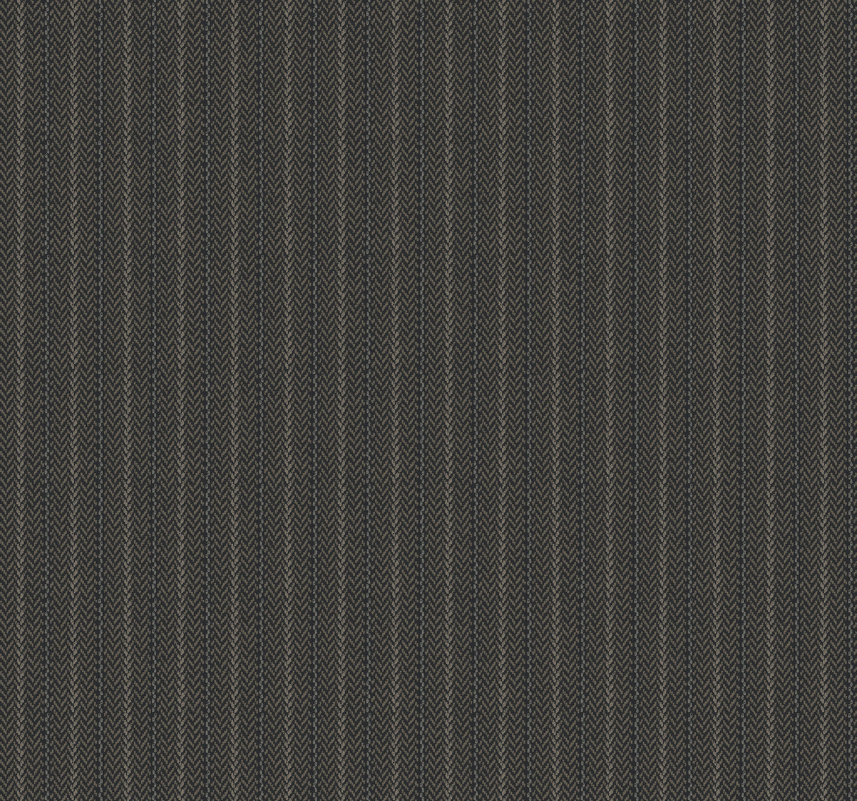 Elkan Stripe Black Herringbone Wallpaper by Ronald Redding - 4211-83537